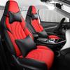 ZRR Full Leather Car Seat Cushion for Neta U - All-Season, Sporty, Full Surround Design