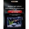 4mm Smart APP Control LED Aquarium Light Waterproof Strobe-Free Ornamental Fish Lamp Slim RGB Dimming Fish Tank Accessories