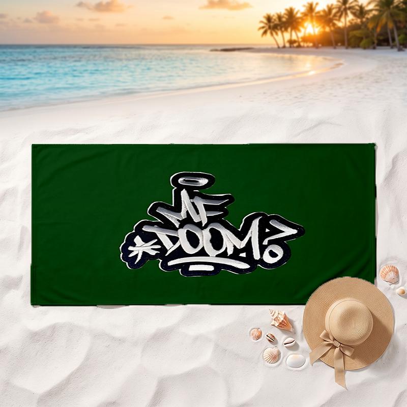 Doom Soft and comfortable beach towel perfect for vacations and poolside use an ideal gift for summer holidays
