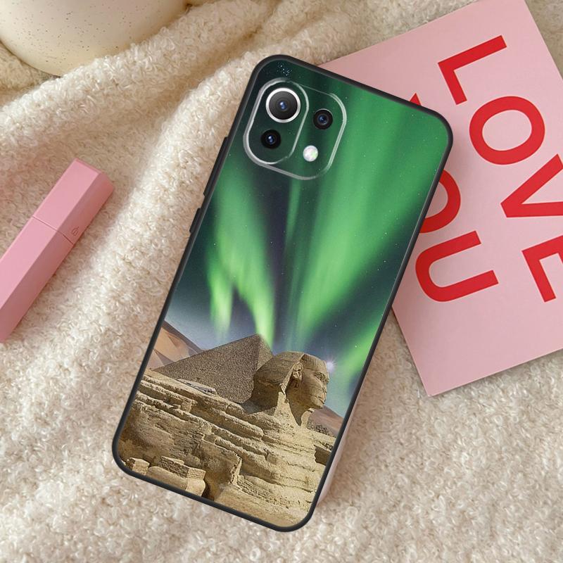 Egypt Pyramids Case For Xiaomi 14 15 Ultra 15T 14T 13T Pro 17 Pro Max POCO X7 Pro X3 X5 X6 F5 F6 F7 F8 Cover