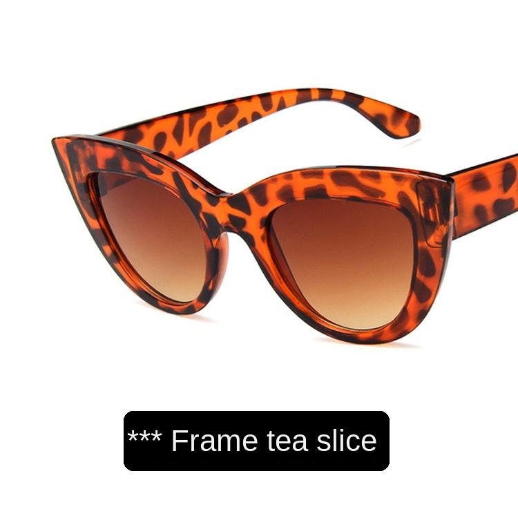 Módní sluneční brýle Kočičí oko Žena Vintage Luxusní Značka Návrhář Černé Brýle Sluneční Brýle pro Ženy UV4 Brýle Odstíny