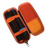 Portable Wireless Microphone Storage Bag, Shockproof Large-capacity Hard Carry Bag With Shoulder Strap For Travelling Camping Business Trip