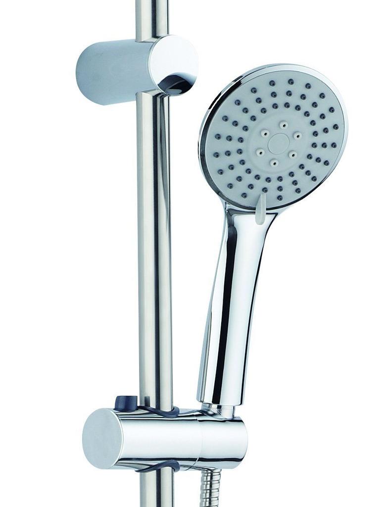 Kuchinox Ondo round chrome shower column