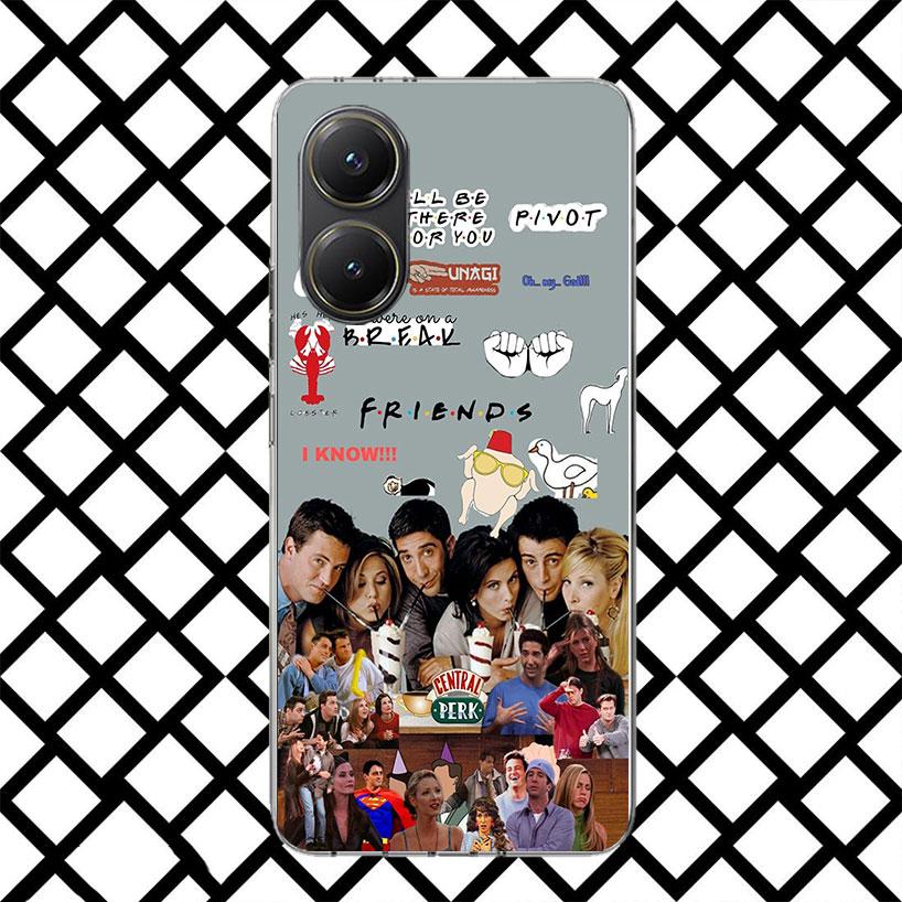 Friends Tv Show Funny Phone Case for Xiaomi Poco F7 Ultra X7 X6 X5 Pro X4 Gt M8 M7 Redmi 15 15C 13 13C 12 12C Soft Cover Fundas