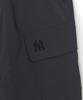 Emelbi Women'S Gorpcore Shirred Cargo Long Skirt Ny (D.Charcoal Grey)