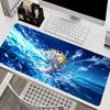 Natural Rubber Mousepad Cool Anime Desk Mat Office Deskmat Bleach Game Keyboard Protect Mat Hd Printing Computer Gaming Mousepad