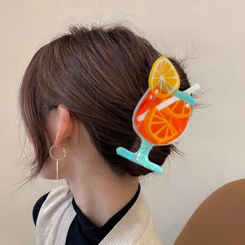 Acrylic Cocktails Clip Unique Designs Lightweight Drinking Accessories for Party Decorations