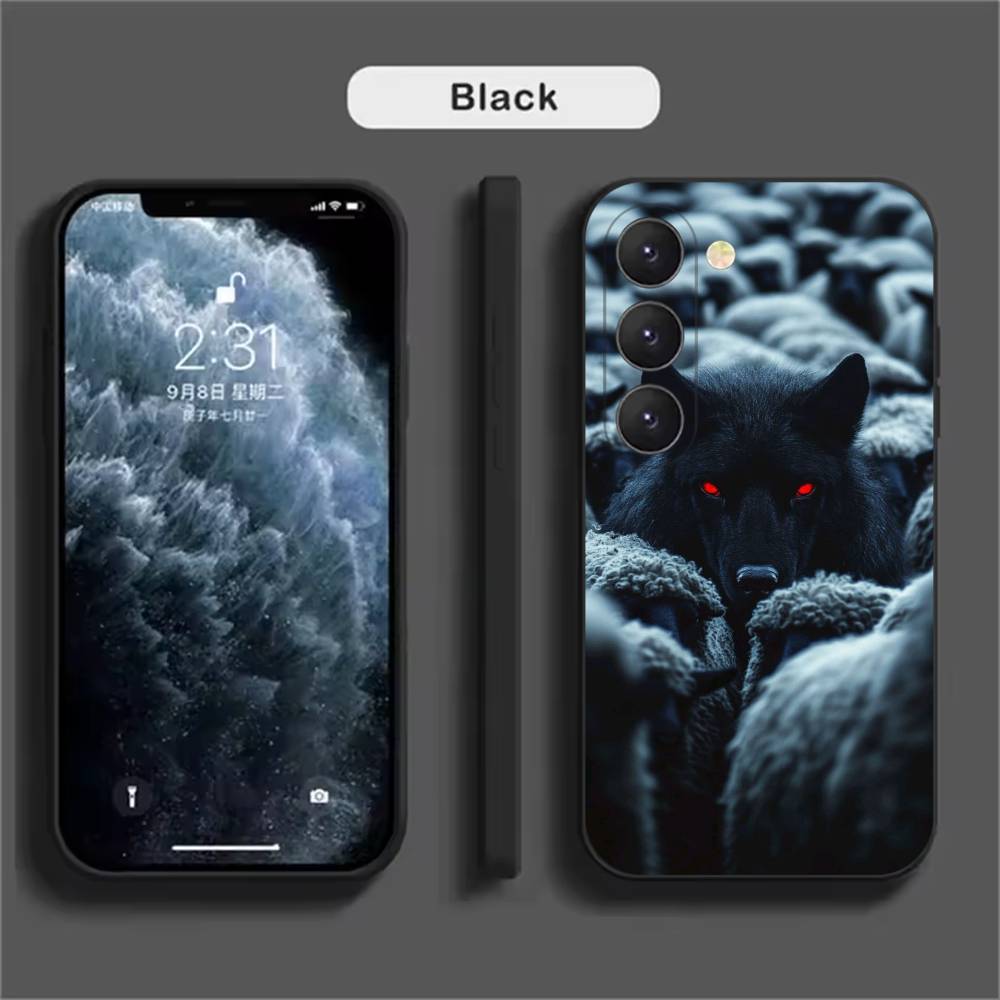 The Wolf Phone Case For Samsung Galaxy A52 A42 A32 A22 A12 A02S A72 A73 A51 A41 A31 A21S A71 A40 A30S A20S