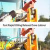 10000PSI NPTI/8 Quick Release Car Grease Gun Coupler Oil Pump Syringe Lubricant Tip Nozzle for Repair Automotive Maintenance Too