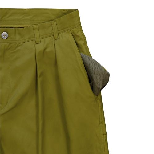 HUMOROUS ACCOUNT Manmade Shorts / Golden Olive