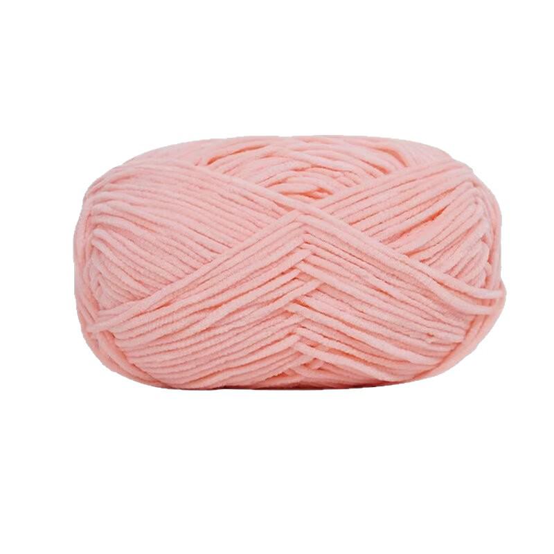 Meng Xiao Ya Matte Chenille Golden Velvet DIY Crochet Doll Bag Kit