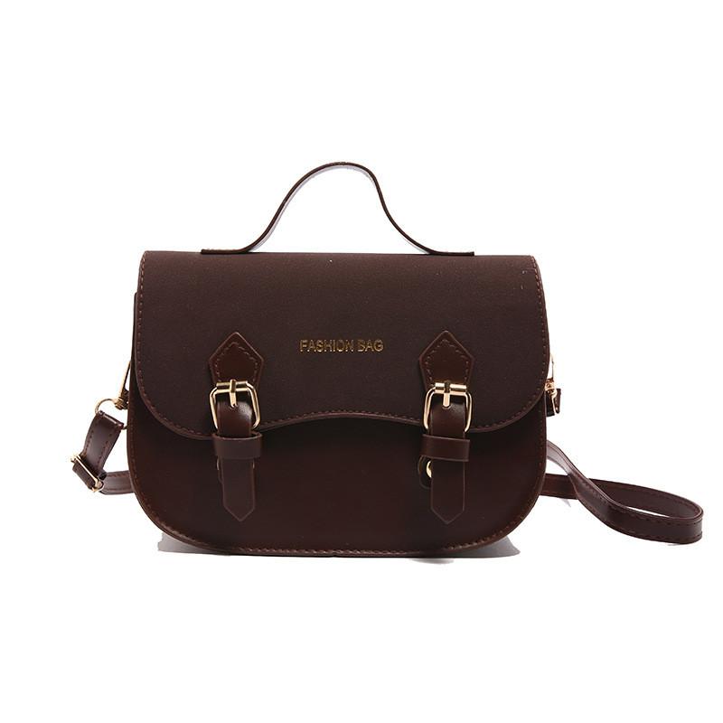 

Elegant Half-moon Shaped Pu Saddle Bag For Women Fashionable And Versatile Everyday Use коричневий