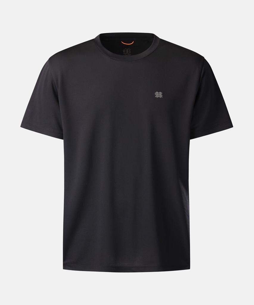 Koolongseupocheu Hero Unisex Polartec Graphic Short Sleeve Round Neck T-Shirt Jwtcx26057Blk