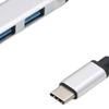 4-In-1 USB 3.0 Hub Adapter 5Gbps USB Data Hub USB C To USB Hub Multiple USB 3.0 Hub USB Port Expander for Laptop and PC