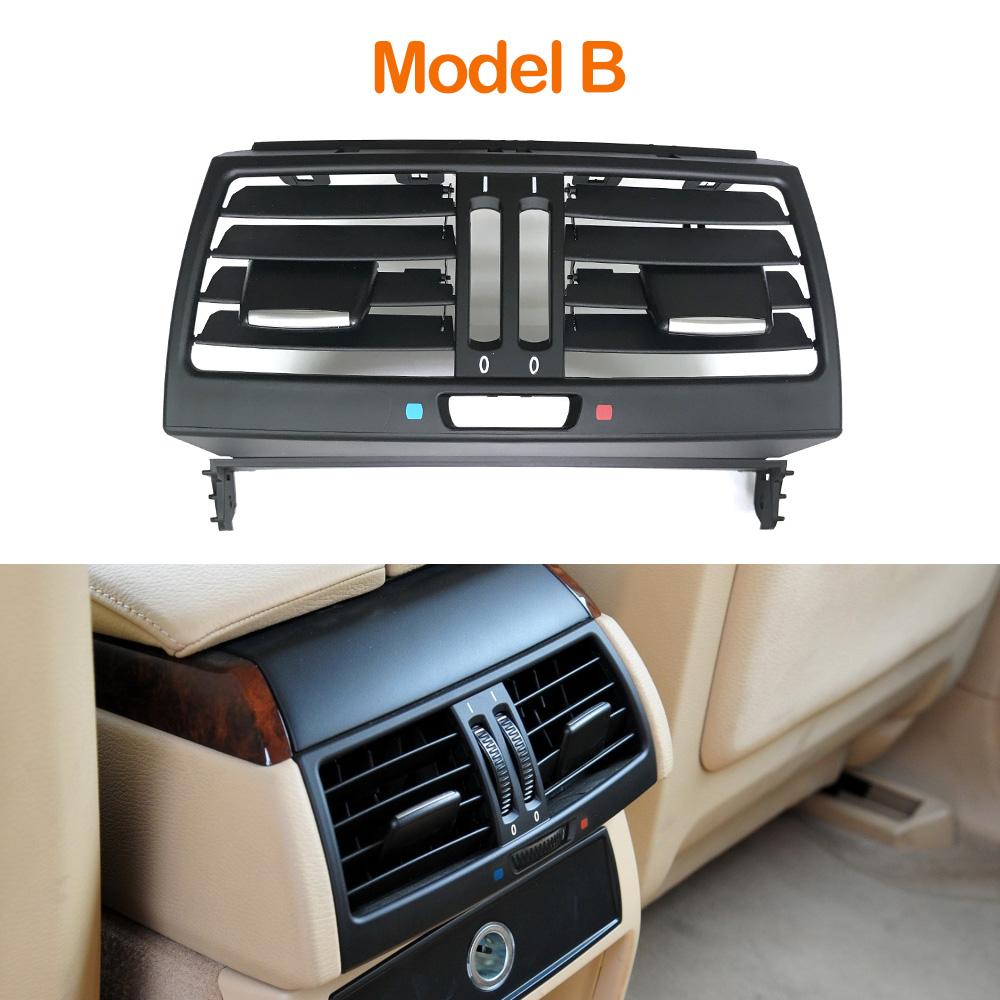 Verbesserte Luftzirkulationsabdeckung für die Heckkonsole, AC-Entlüftungsgitter, für BMW X5 X6 E70 E71 E72 2007–2013 64226958748