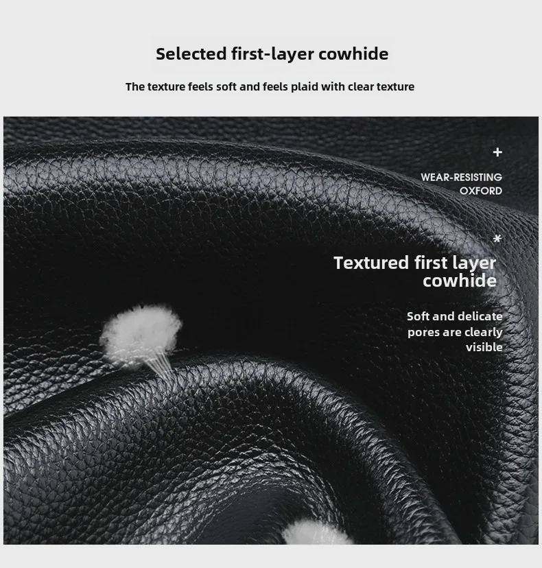 Genuine Leather Women's Large Tote Bag 2025 - New Commuter and Shoulder Bag with Large Capacity for Moms