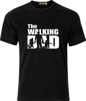 The Walking Dad Xmas Present Gift Funny Humour Cotton T Shirt