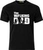 The Walking Dad Xmas Present Gift Funny Humour Cotton T Shirt