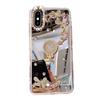 Custodia a specchio Redmi Note 10 Pro con supporto in strass gioiello: Custodia Protettiva Morbida per Donne