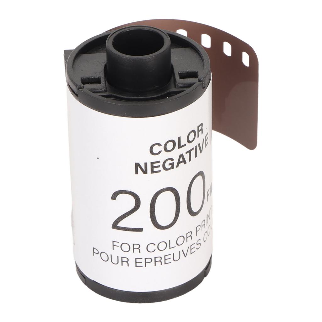 35mm Color Print Film 8 Exposures 200 Degree Light Sensitivity High Resolution Color Negative Film for 135 Camera