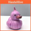 Vegetable Duck Resin Sculpture With Modern Style For Gift And Home Decoration