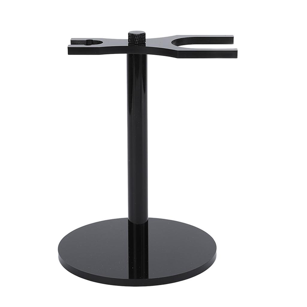 Shaver Holder Convenient Plastic Shaving Brush Stand for Bathroom for Wash Room Black