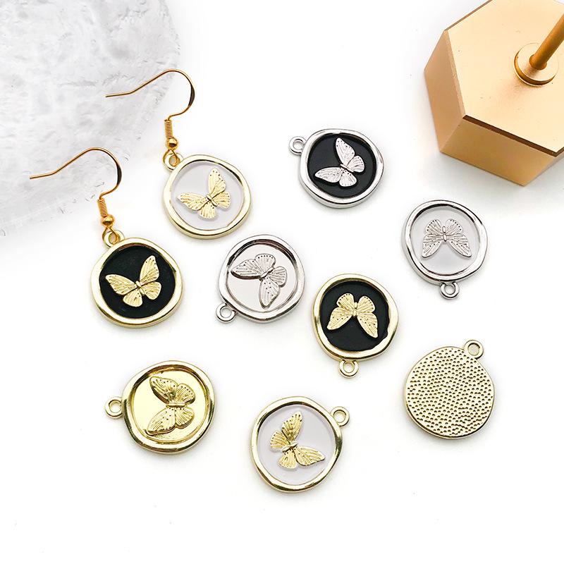 Classic Butterfly Alloy Pendant for DIY Jewelry
