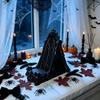 Xiaomi 3D Printed Gothic Tracery Window Phone Stand, Dark Skull Ornament for Halloween, Desktop Holder for Phone & Tablet