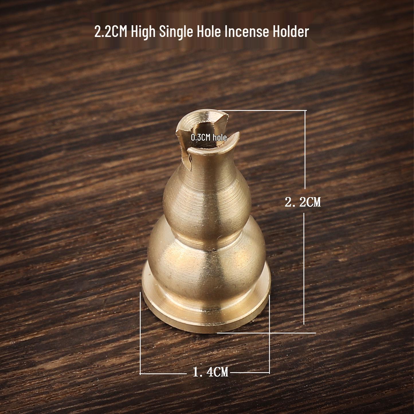 Nine-Hole Bronze Incense Burner & Holder for Ceremonial Use