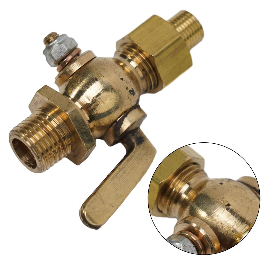6.5 * Height 4.5cm Valve Copper G1/4 Switch Rotation