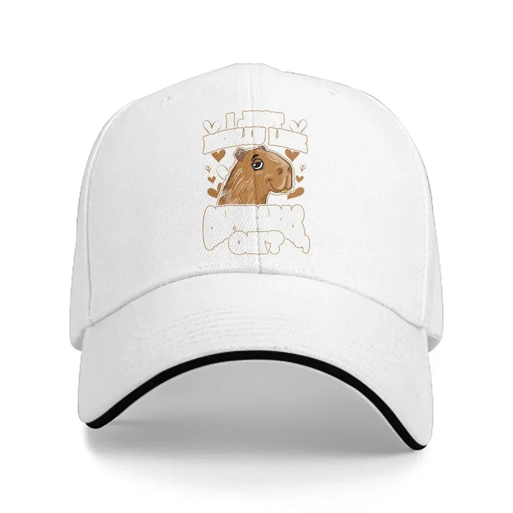 I Just Really Like Capybaras Baseball Cap Men Hats Women Visor Protection Snapback Capybara Animal Caps