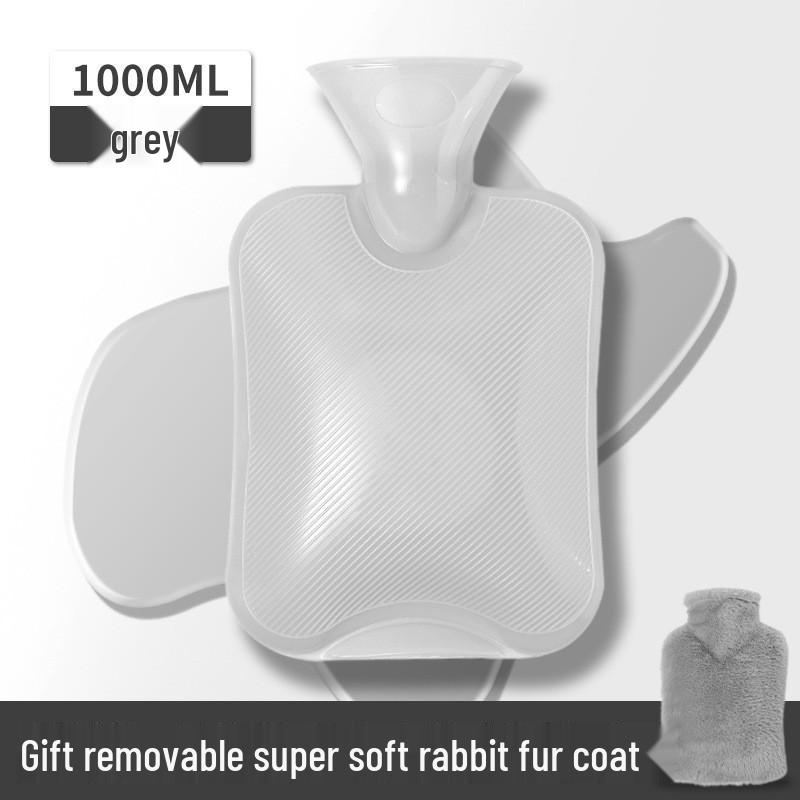 Extra Long Hot Water Bottle for Bed - Thickened Design for Warm Feet and Sleep Comfort