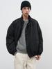 Generalidea Unisex Padded Volume Blouson Bomber Jumper [Black] / Sbe3U07006