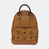 [Pre-Owned] Classic Studded Monogram Print Leather Mini Backpack - Good #V0KNW0