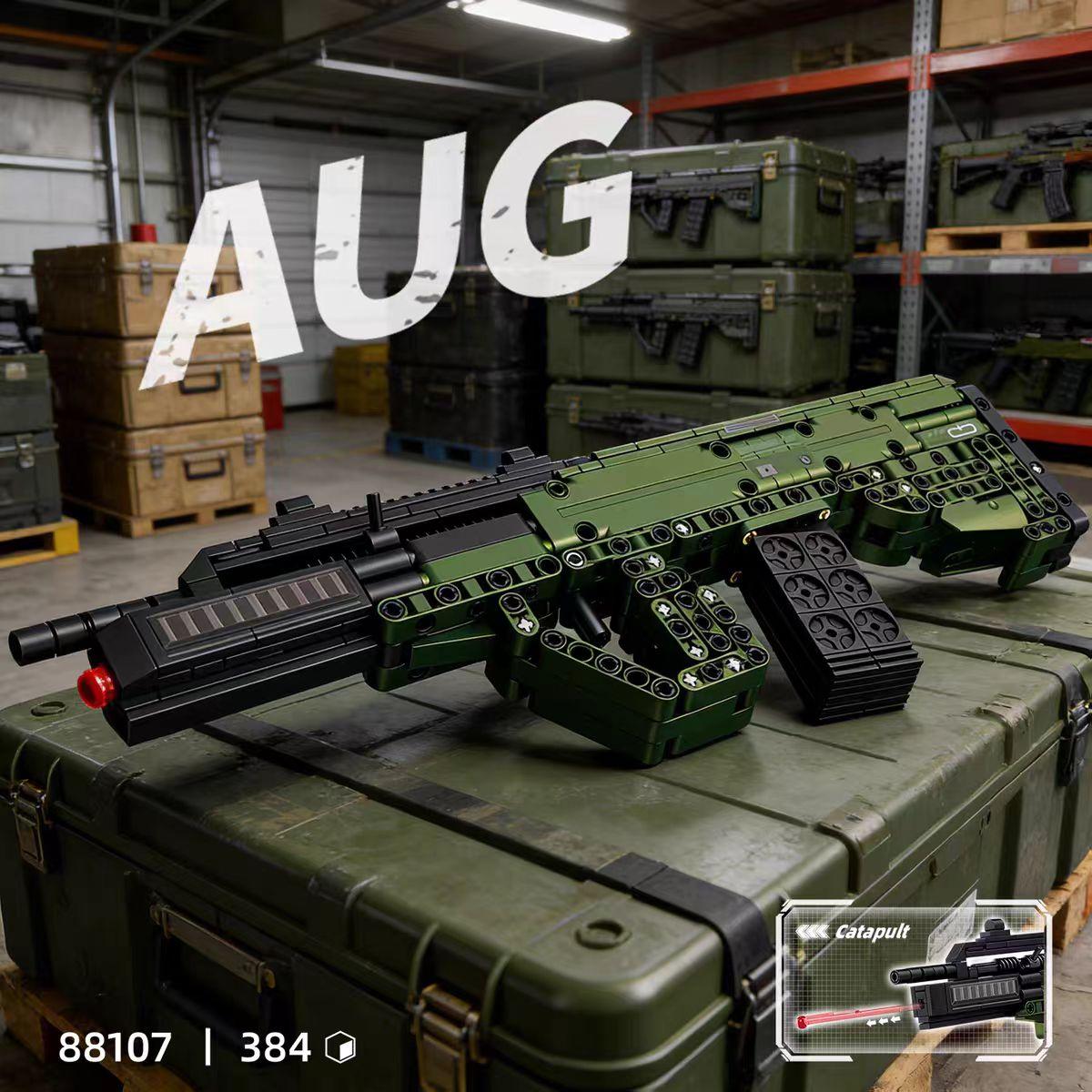 AUG uzbrukuma šautene Viktor konstruktora rotaļu