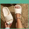 Womens Thick Comfortable Eva Slides Sole Nonslip Casual Indooroutdoor Beach Sandals