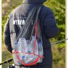 Portable Fish Protection Net Bag, Encrypted Mesh, Oxford Cloth, Drawstring, Sealed Edge, Mini Size for Wild Fishing Corn Wheat Use.