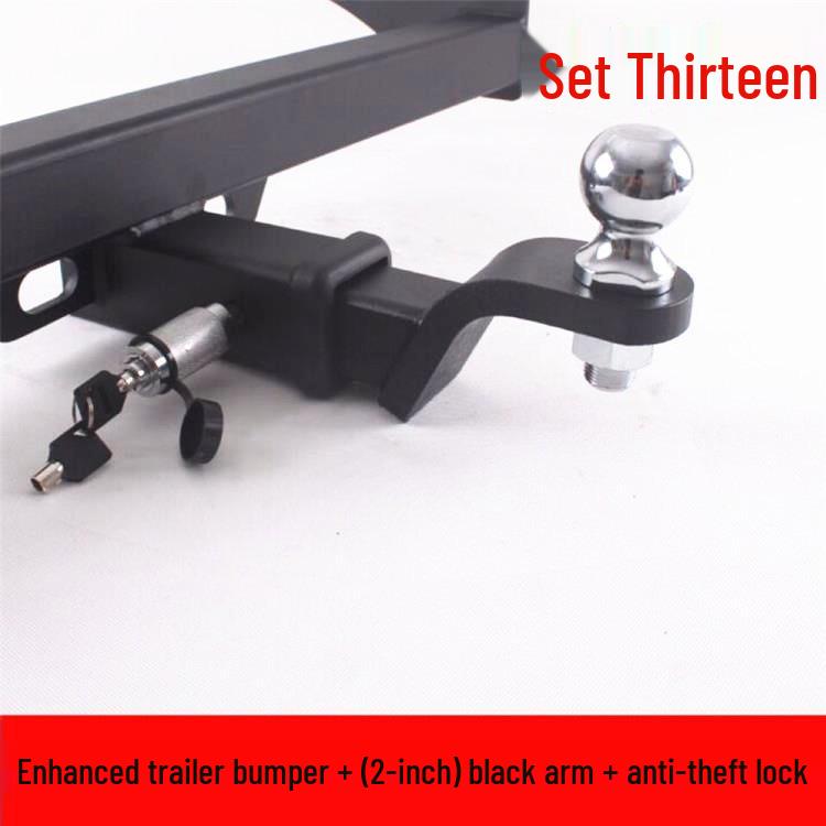 Toyota FJ Cruiser Modified Rear Trailer Hitch & Tow Hook Bracket