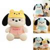 Plush Pochacco Dog Doll With Pink Eye Mask Large Gift For Kids And Collectors