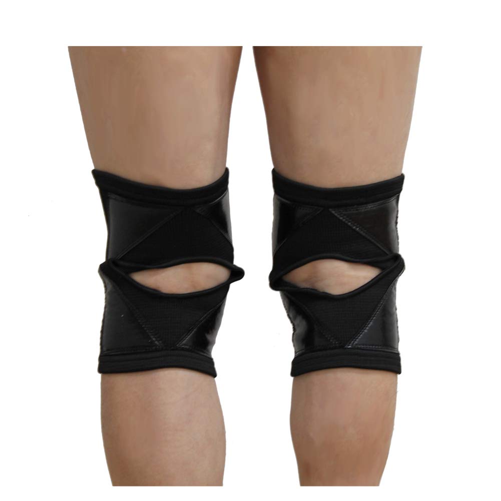 Mighty Grip Non-Slip Knee Sleeves for Pole Dancing, Protectors and Supporters (Size Medium)