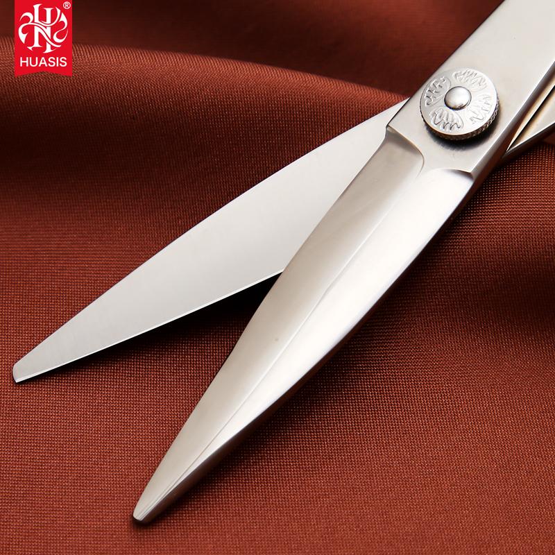 SG-618 Matte Professional Barber Scissors 6" Handmade Japan 440C Blade Medium Handle Willow Shape for Hair Salon Supplies