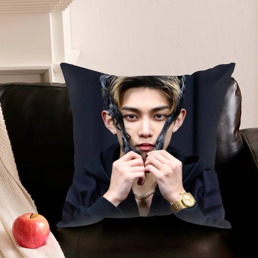 R-Ryul L-Lngshot K-Kim Pillowcase Living Room Sofa Cushion Cover Bedroom Room Bed Pillow Cover Home Decoration