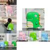 Cute And Stylish 3d Dinosaur Kids Backpack With Breathable Oxford Fabric Design