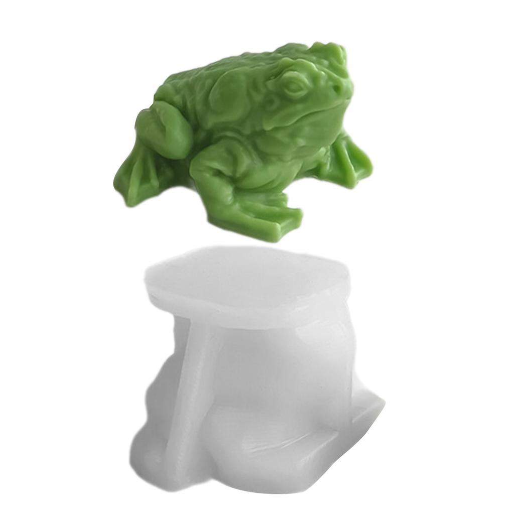 Toad Shaped Candlestick Silicone Mold Candle Base Mould Decorative Candle Holder Mold Ornament Home Decorations Mould