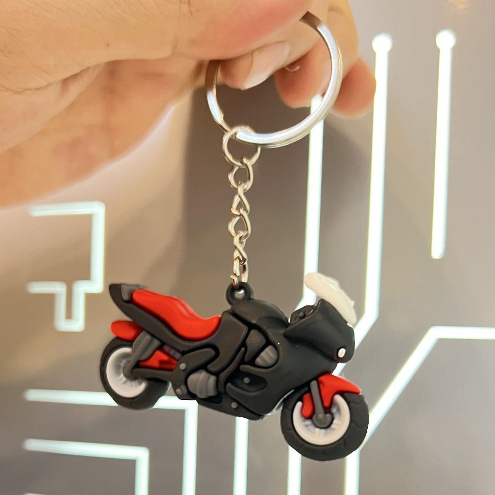 

1 шт. Креативный 3D миниатюрный брелок для мотоцикла, идеально подходит для рюкзаков и ключей от машины, идеальный подарок на Рождество, День благодарения, аксессуары для мотоцикла