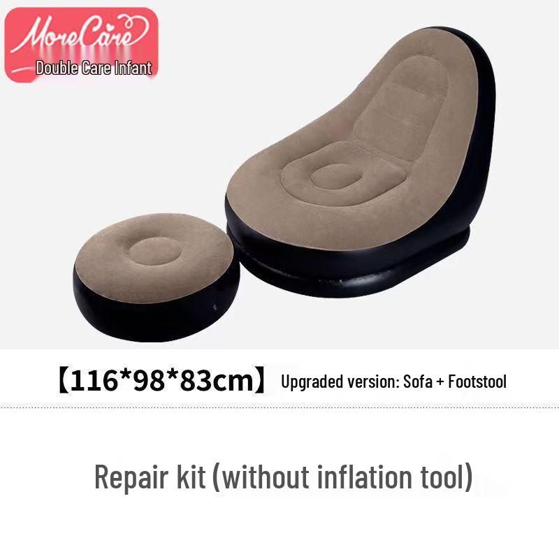 Thickened Inflatable Sofa Chair for Home & Outdoor Leisure