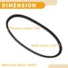 Motoforti Drive Belt V-Belt for Yamaha for Helix 250CC for CN250 for Elite for CH250