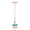 Orifice 0.5mm Cross Atomizing Micro-Nozzles Kit 6mm Hanging Vertical Misting Sprayer Landscaping Cooling Dust Removal Sprinkler