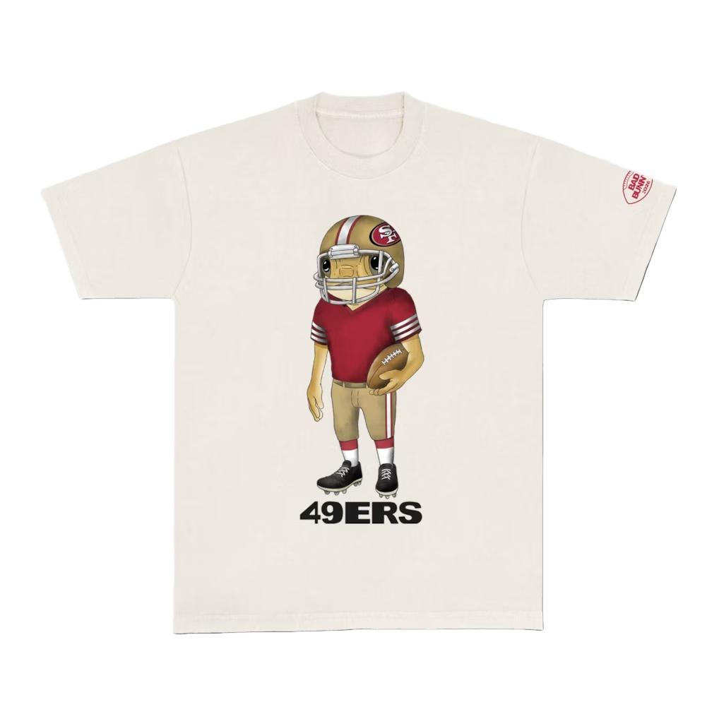 2026 New Bad Bunny Super Bowl Graphic Printed Pure Cotton Tshirt Summer MensWomens Fashion Casual Short Sleeve Streetwear