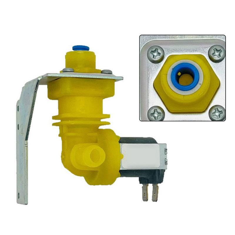 Ice Maker Water Valve Water Inlet Solenoid Solenoid 50Hz 60Hz Compatible 6W Power Rating Upgraded Hose Connector